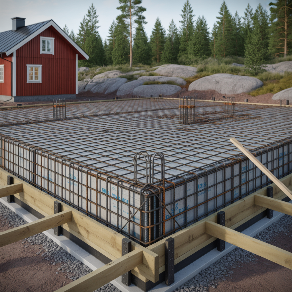 armering av platta pa mark guide till mangd och placering