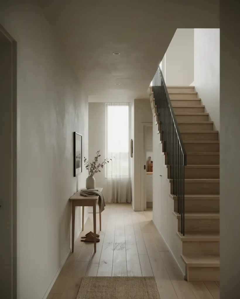 renovering av hall och trapphus i villa i vassb ck