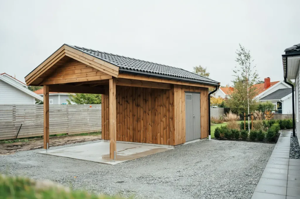 bygga carport med f rr d m tt grund och materialval som passar svenska villatomter