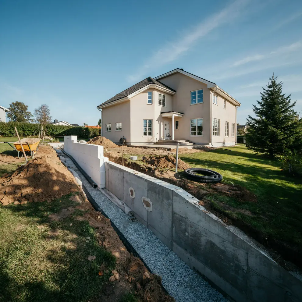 renovera kallare dranera husgrund asa kungsbacka halland